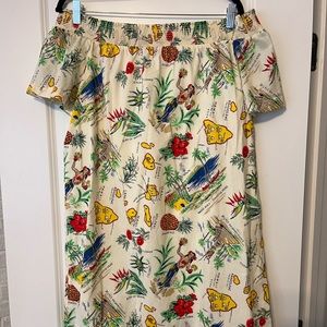J. Crew Hawaiian dress